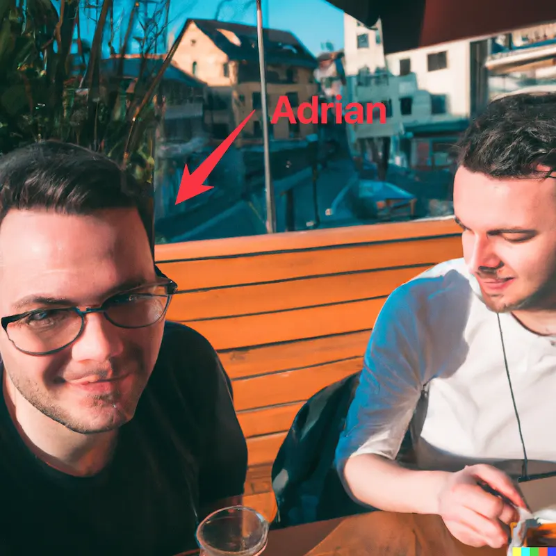 Adrian, junger Schweizer Frugalist