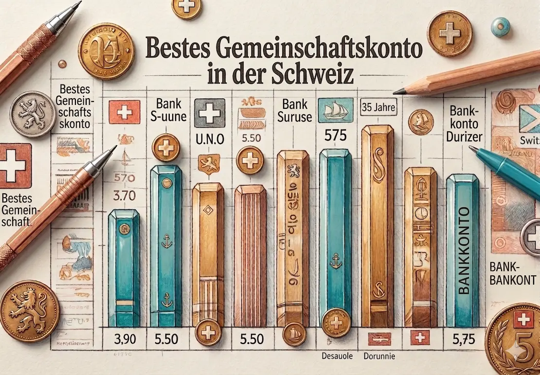 Bestes Gemeinschaftskonto Schweiz (Vergleich 2026)