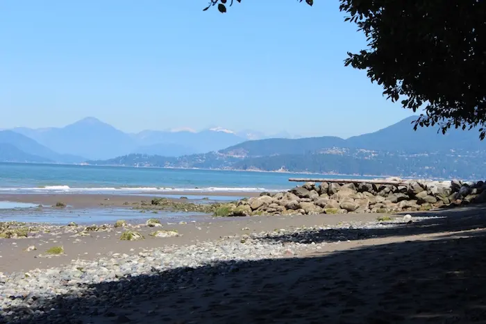Gorgeous beach, 5 minutes walk from UBC