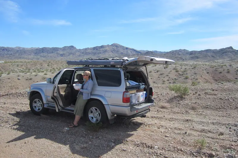 The car of personal finance blogger 'Freedom with Bruno': a 2000 Toyota 4Runner