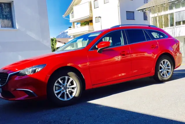 The car of personal finance blogger 'Financial Shaper': a 2016 Mazda 6 Skyactiv-G 165 Ambition Red