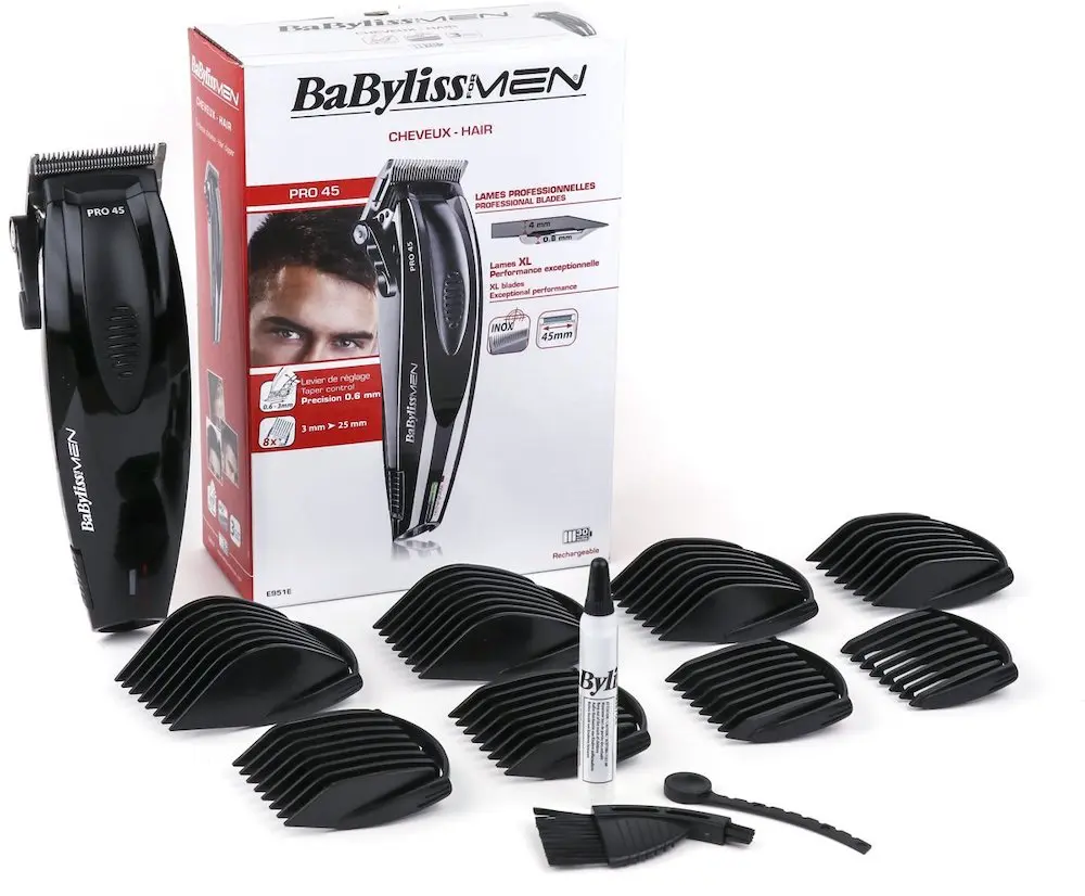 Je choisirais cette tondeuse cheveux et barbe avec tous ses accessoires