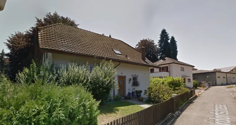 Maison en Argovie (crédit: Google Maps)
