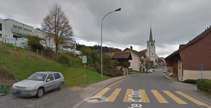 Wohnung in Promasens, Fribourg (Kredit: Google Maps)