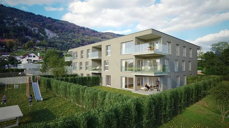 Wohnung auf Plan in La Neuveville, Bern