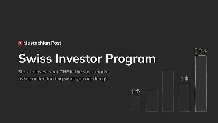 'Swiss Investor Program' available in 3 languages (English, German, and French)