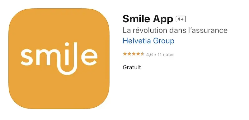Und auch gute Bewertungen der App smile.direct im Apple App Store