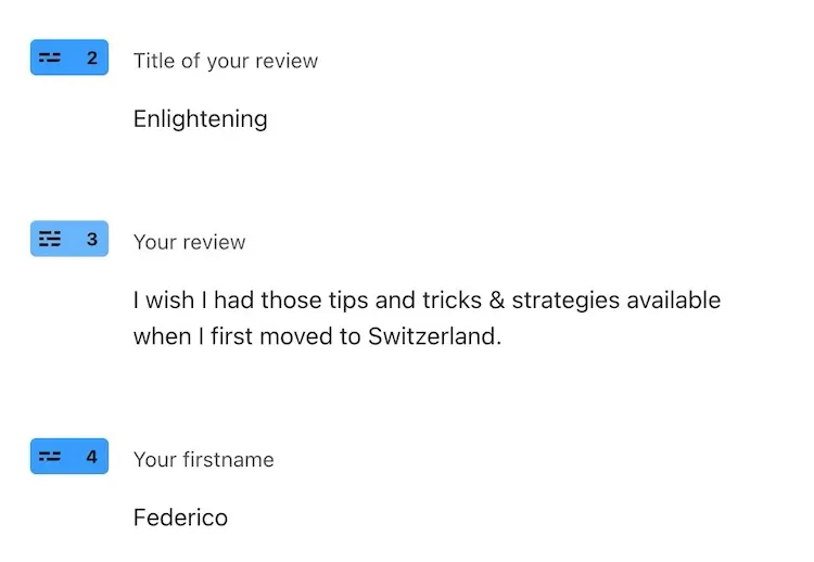 Testimonial by Federico about 'Free by 40 in Switzerland'