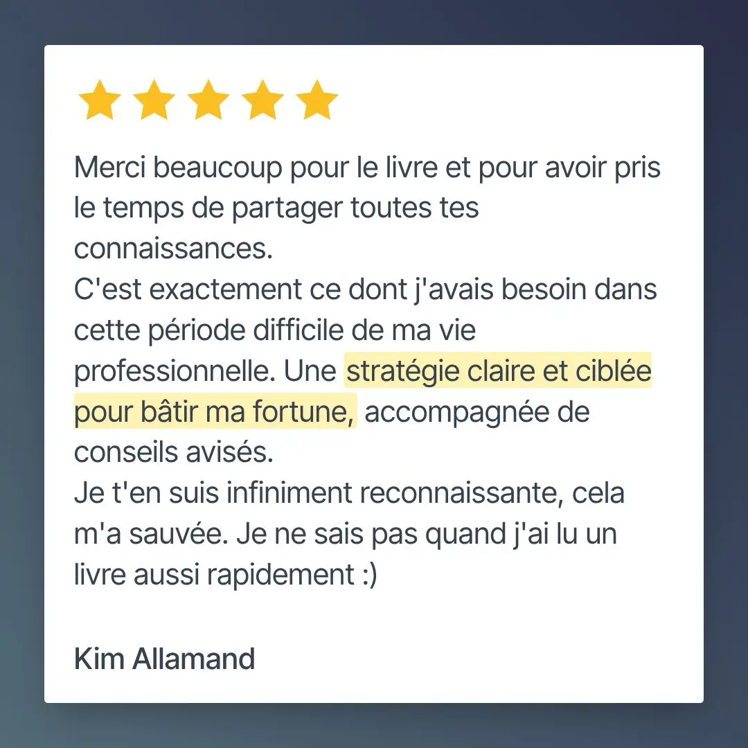Témoignage de Kim concernant 'Libre à 40 ans en Suisse'
