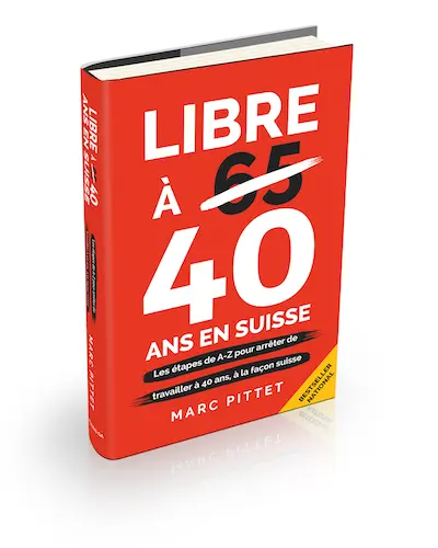 Livre 'Libre à 40 ans en Suisse', maintenant bestseller en Suisse