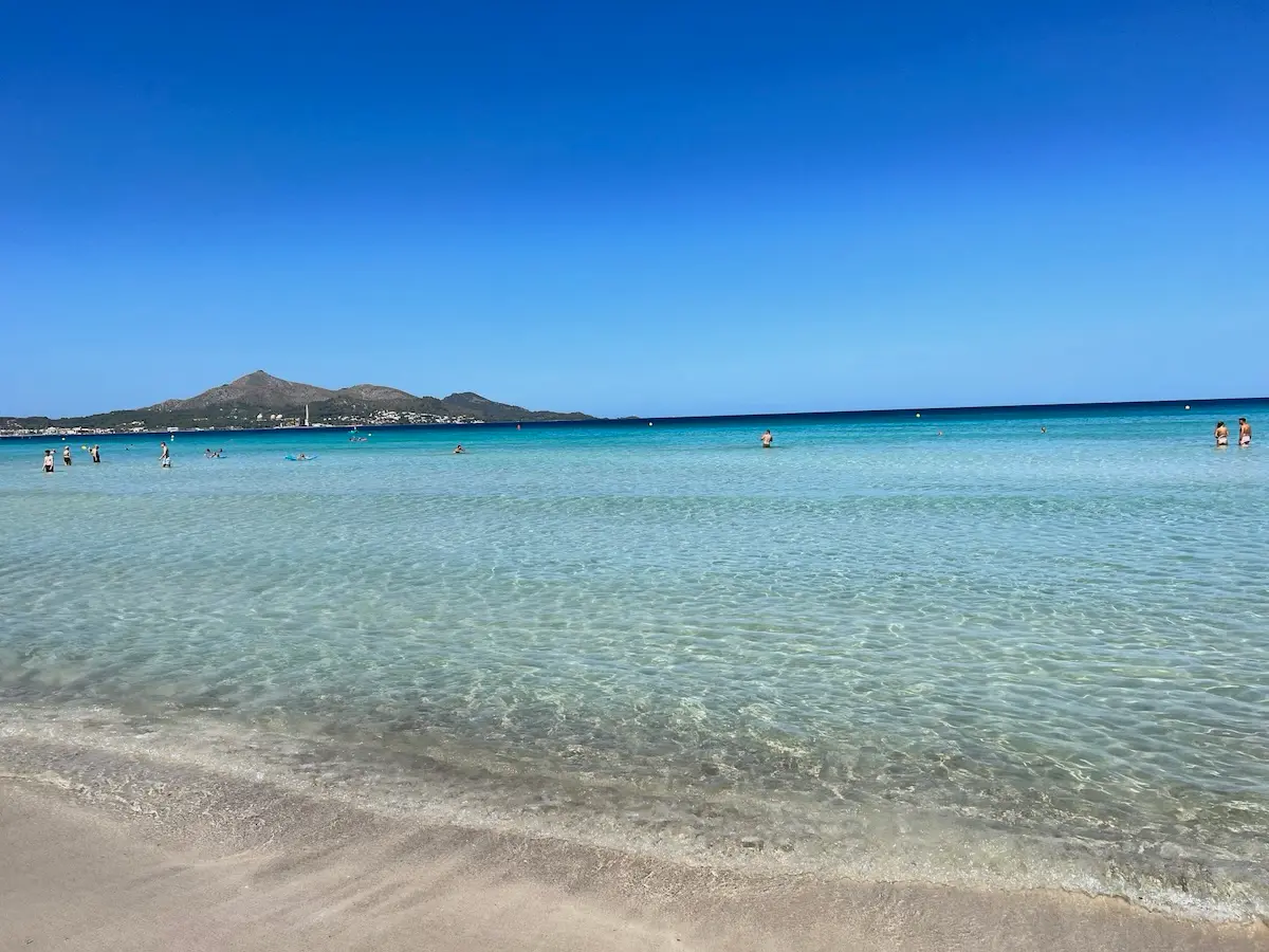 Die wunderschöne Playa de Muro auf Mallorca