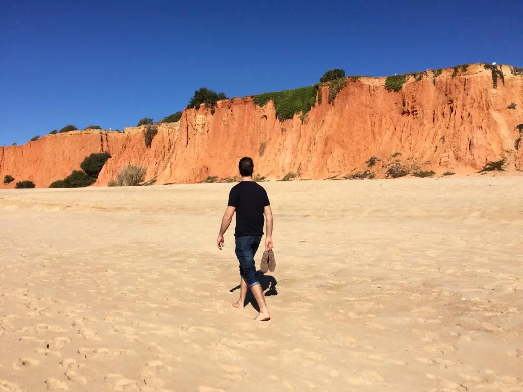 Einer meiner Lieblingsstrände an der Algarve (Portugal)