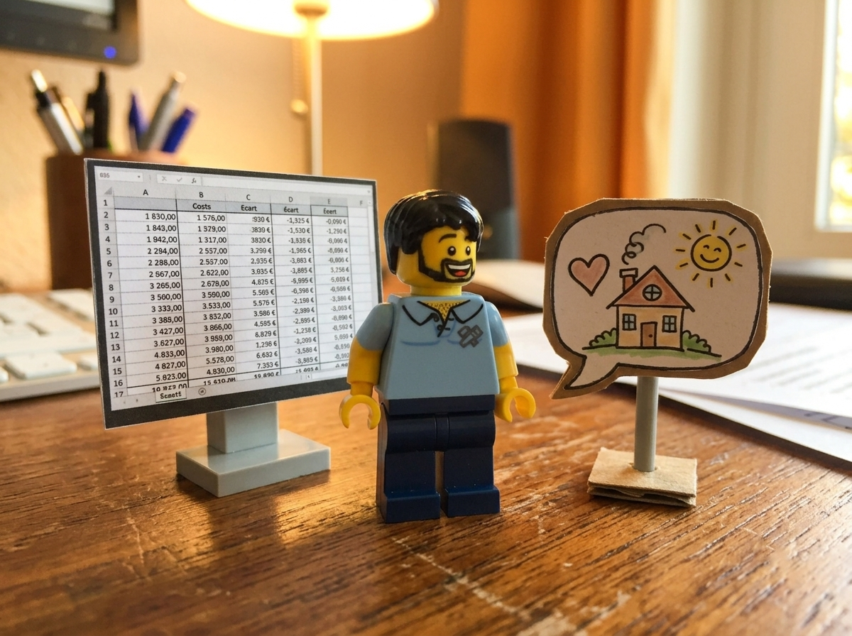 A nice story is so much more pleasant than a slightly too honest Excel sheet...