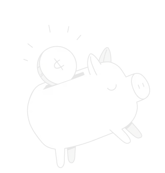 Illustration eines Sparschweins