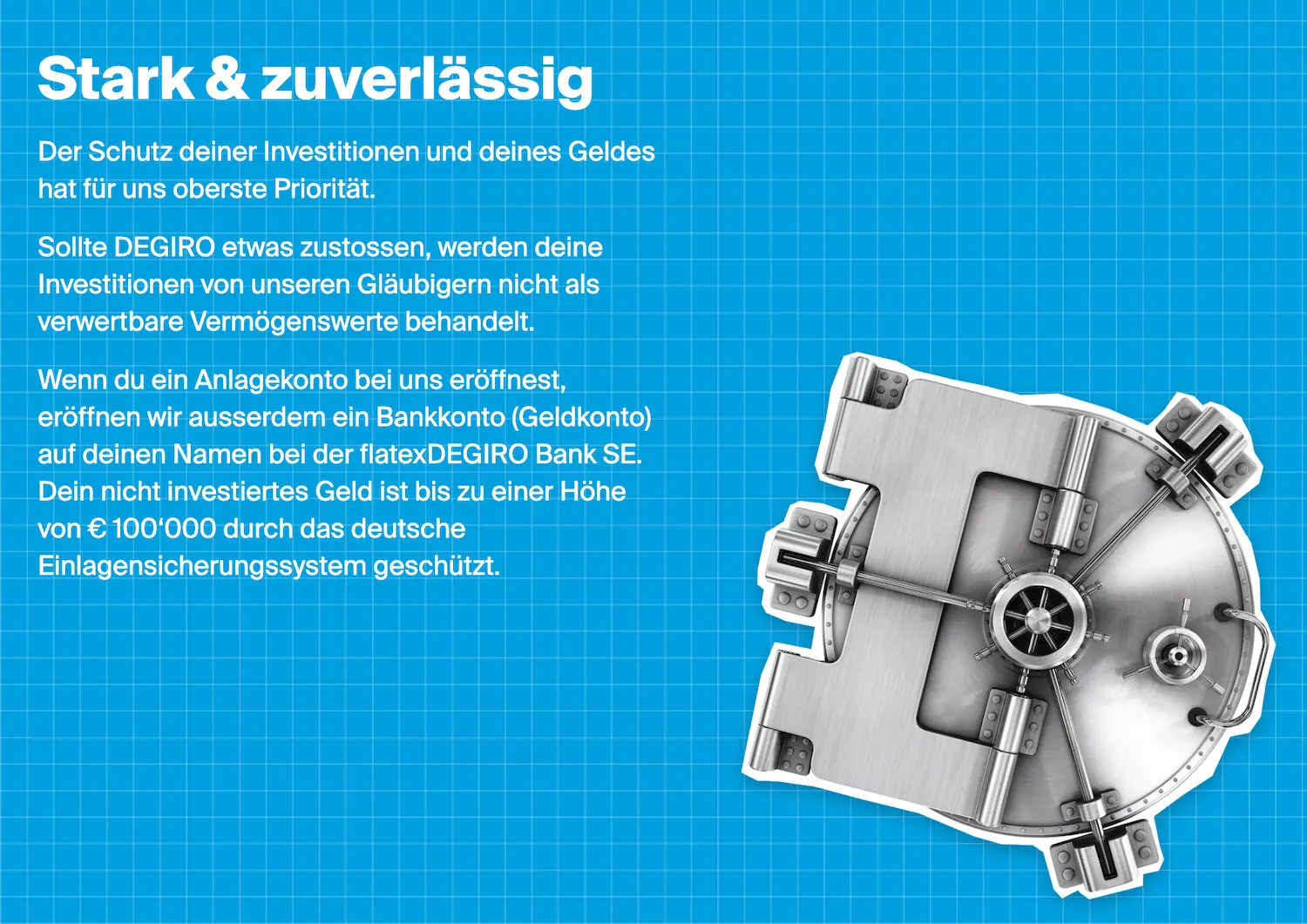 DEGIRO Schweiz: Sicherheit der Gelder und Anlegerschutz