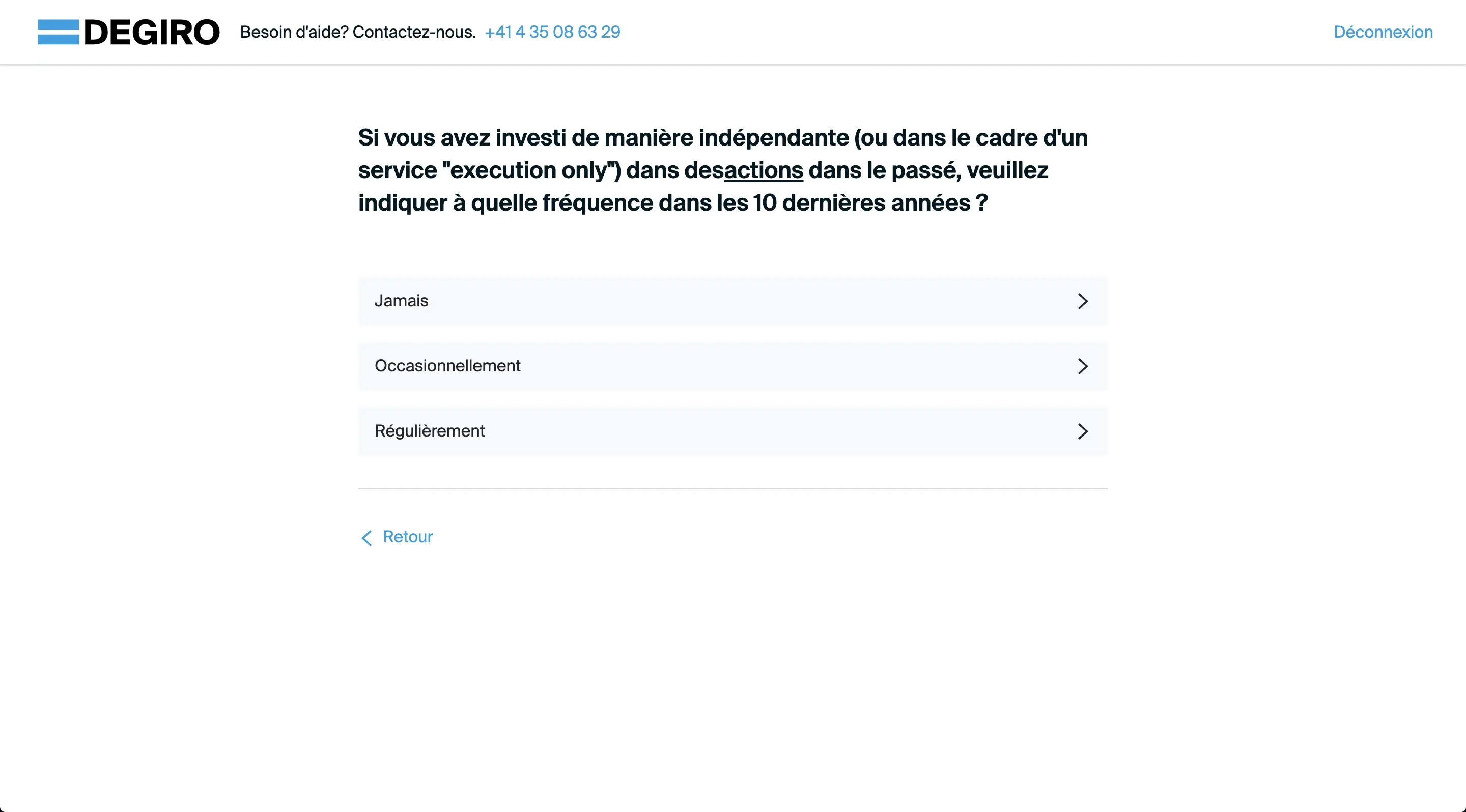 Same thing for shares