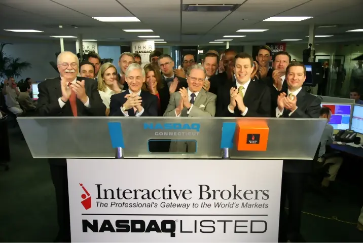 The IB team, whose mission has remained the same for almost 50 years: 'Create technology to provide liquidity on better terms. Compete on price, speed, size, diversity of global products, and advanced trading tools.'