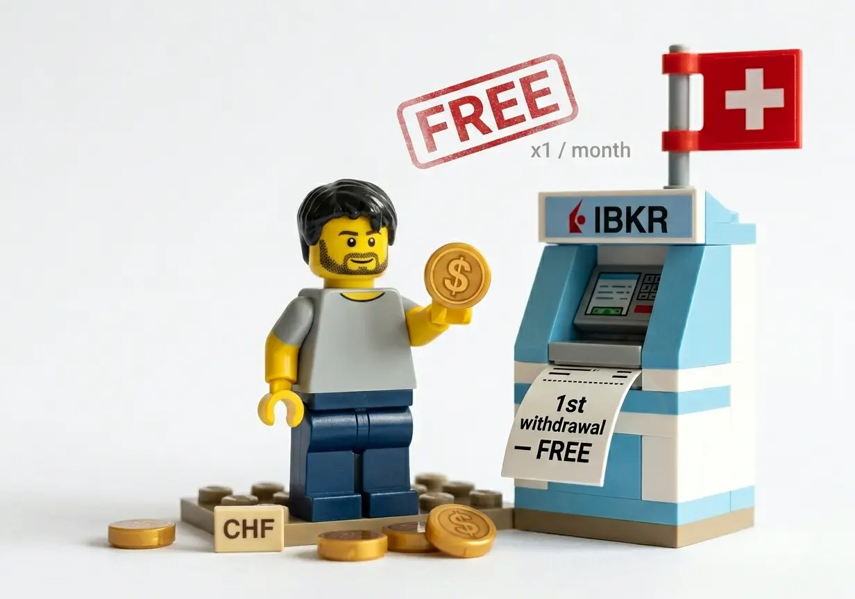 Your first Interactive Brokers withdrawal of the month is free