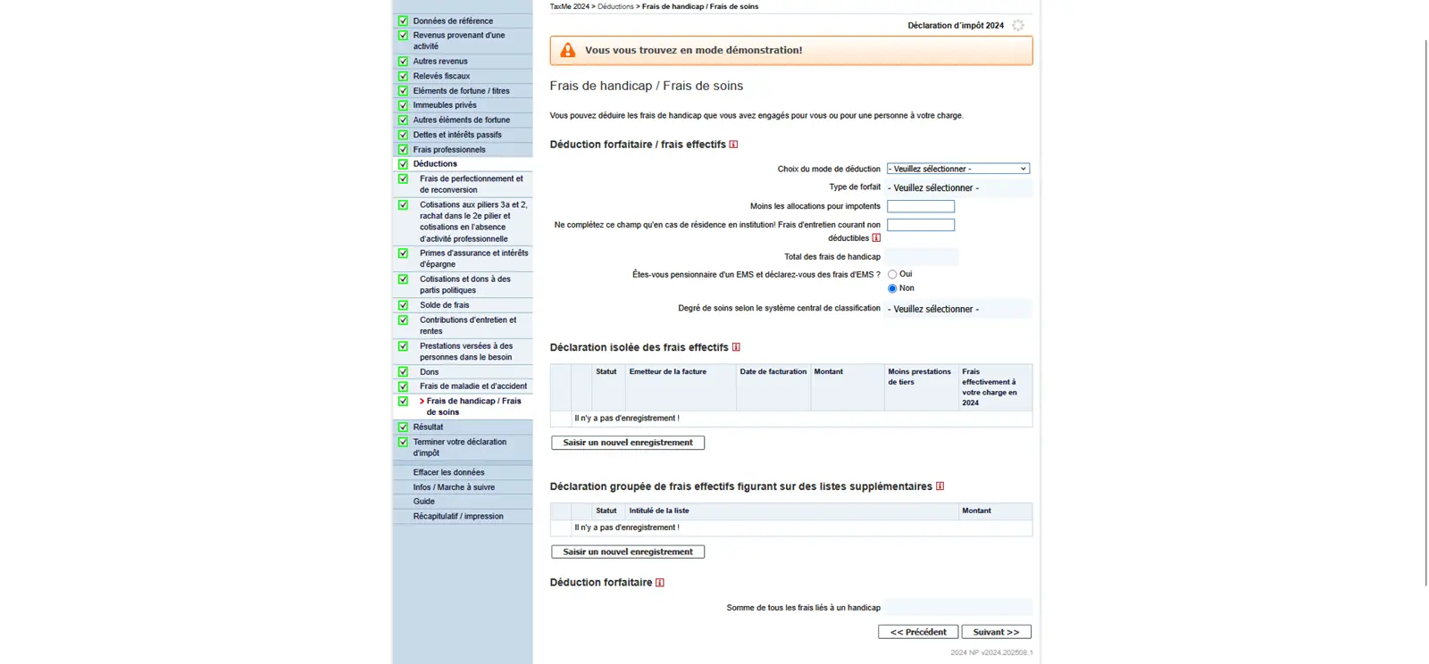 Indiquer correctement les coûts liés au handicap et aux soins dans la déclaration d'impôts