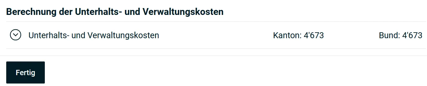 Flat-rate deduction for property maintenance costs