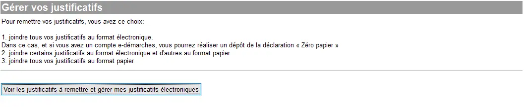 Liste der Optionen für den Versand von Belegen (elektronisch, Papier oder gemischt) und Zugriff auf die elektronische Belegverwaltung
